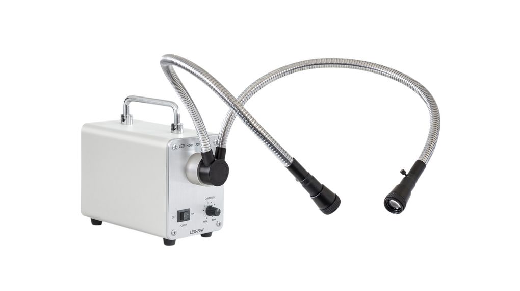 Dubbele zwanenhalslamp, 6400 K, 20 W, 540 mm